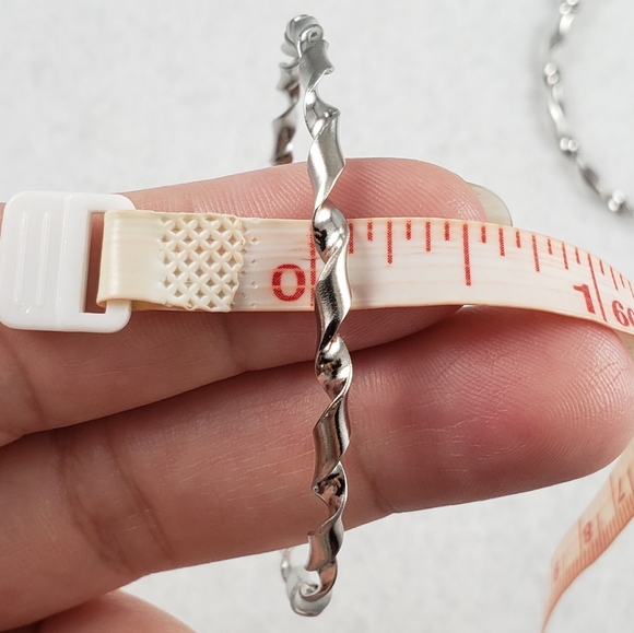 2.25" Stainless Steel Hoops - Picture 6 of 7